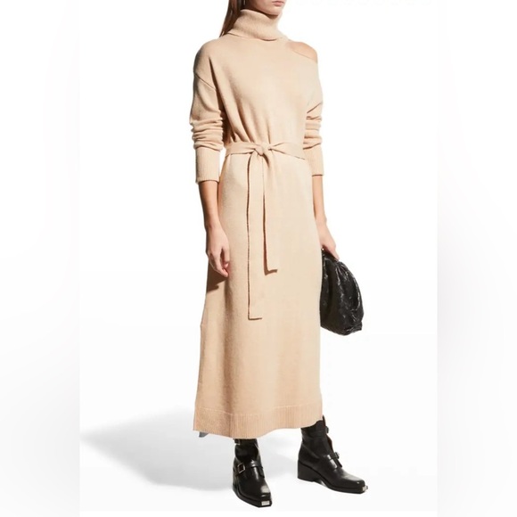 PAIGE Raundi Cold Shoulder Sweater Dress - Picture 1 of 8
